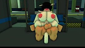 Naty Gets Taken In The Public Metro Sketch With Intense Assfucking