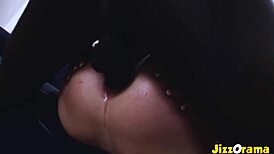 jizzorama - interracial anal destruction on blonde
