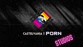 My hot husband gets horny and cums in lingerie trailer!