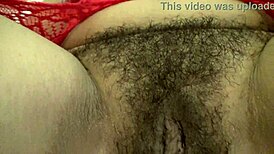 Mature french prostitute shows hairy pussy to virgin boy