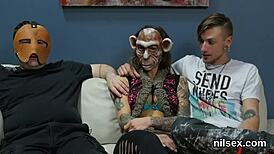 nasty cutie was brought in butt hole nuthouse for uninhibited therapy