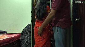 Viděl jsem, jak služka dostala v kuchyni