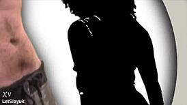 Would you let me grab your hair and fuck you hard, ebony?