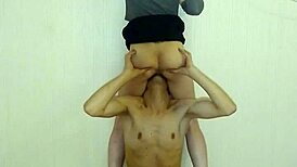 Slave on probation day 4 licks pussy to orgasm