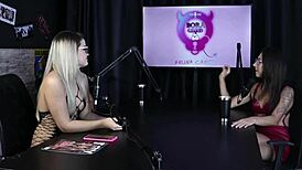 Luciana picchi in sheer red, first group sex experience gone wrong