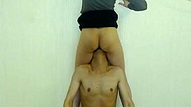 Slave on probation day 4 licks pussy to orgasm