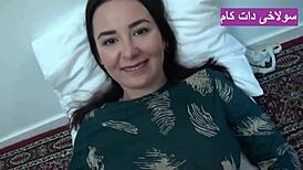 Iranian stepmom with big ass fucked hard by 18-year-old stepson at home