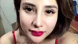 asian girl shows big ass and tits on bigo live