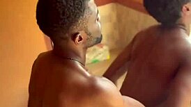 almost caught fucking outside by big black cock guy. full video now