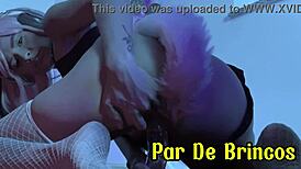 does she like playing with her pussy using an anal plug?