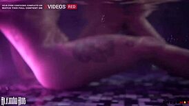 dreadhot moans with squirt in bathtub pussy fucking