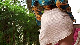 tropical asian blonde fucked doggy style moaning 😍