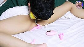 Lick my pussy, bro, it's so wet and ready