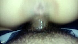 Wife rides until pussy drools like a prostitute