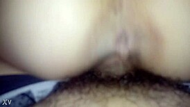 Wife rides until pussy drools like a prostitute