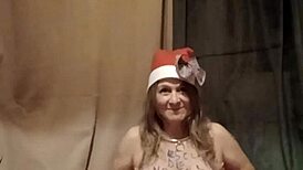 french housewife teases with strip and wand in session