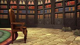 Dominatrix office at Gobbywarts school of sexcraft