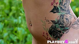 Big Tits Milf Model Exposing Sexy Body And Showing Big Ass During Posing