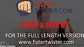 Fistertwister Foxie T And Lucia Denvile Lesbian Play