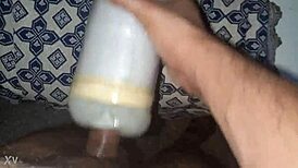 Home masturbation session