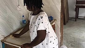 Hey, that kitchen romp with the sexy ebony maid was wild freestyle fun! 🔥🍑