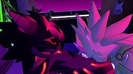 uhh my first time as a furry in vrchat felt kinda awkward but fun