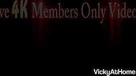 blonde vicky vette in lingerie, are you dildo fucking yourself to orgasm?