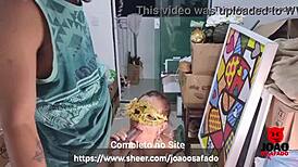 Casada Craving the Neighbor's Huge Cock for Intense Interracial Action