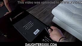 Stepdad tricks stepdaughter violet starr into sex