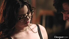 deeper bratty boss wife ellie demannds to be usd in missonary and cowgirl, squirting evrywhere