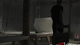 Punish the blonde sex slave for being too horny, says Tommy Pistol to Misha Mynx