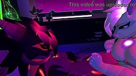 어, VR챗에서 퍼리로 처음 해보니까 좀 어색했지만 재밌었어