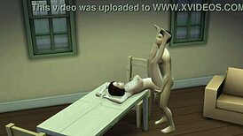 Son Fucks Stepmom On The Table