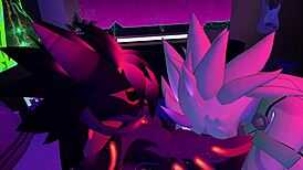 어, VR챗에서 퍼리로 처음 해보니까 좀 어색했지만 재밌었어