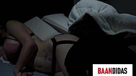 The Dwarf Technician Helps Me Since My Husband Can't Anymore In This Taboo Reality Scene