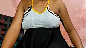 Amateur roleplay: beautiful horny babe with neighbor boyfriend, punished or not?