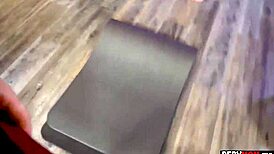 Stepmom says, 'Watch us give you a double blowjob, stepson.'