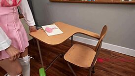 Is fucking in detention okay if you fuck the teacher too?