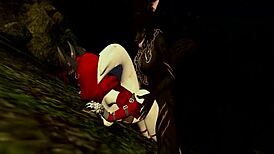 Lille Rødhætte Woof får hård puling i skovfantasi