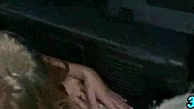 blonde slut fucked silly on the bus