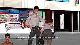 Redhead Awakens with Masturbation, Fingering, and Blowjob in Arizona