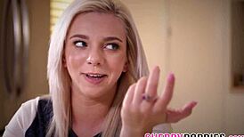 Wow, this teen got rammed doggystyle hard while bent over! So hot! 🔥