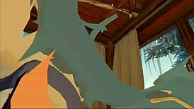 Yukoshvr's Furina dominates the goth with intense riding