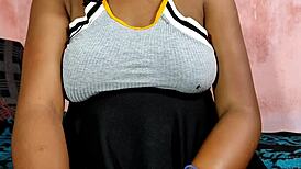 Amateur roleplay: beautiful horny babe with neighbor boyfriend, punished or not?