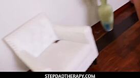 stepfather subtly prepares nubile liza rowe in stepdadtherapy