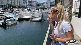 Mimi Monet Sucks A Big Cock Deepthroat In POV With Her Big Tits