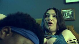 busty goddess rubbin clit to orgasm takin bbc... so hot