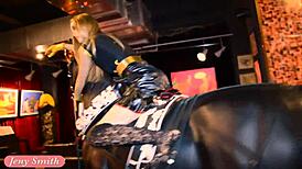 No Panties Interview At Erotic Museum