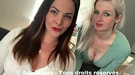 Defi Inconnu - Première Fois Pour Ce Mec Chanceux Qui Se Fait Sucer Par 2 Filles On Lui Vide Les Couilles Sur Le Bord Dune Route