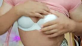 Rosadita, the rich transsexual, casually sucks cock in a fun encounter.